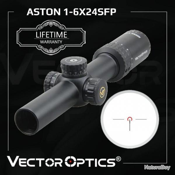 Vector Optics  Aston 1-6x24  PAIEMENT EN PLUSIEURS FOIS LIVRAISON GRATUITE !