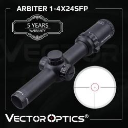 Vector Optics Arbiter 1-4x24 SFP PAIEMENT EN PLUSIEURS FOIS LIVRAISON GRATUITE !