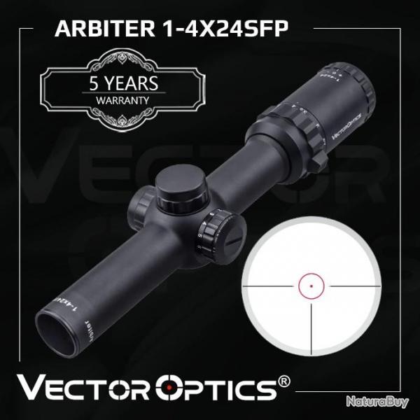 Vector Optics Arbiter 1-4x24 SFP PAIEMENT EN PLUSIEURS FOIS LIVRAISON GRATUITE !