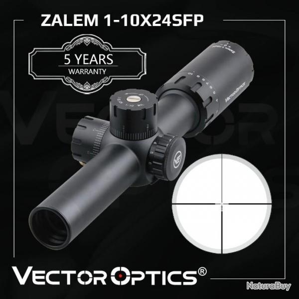 Vector Optics Zalem 1-10x24   PAIEMENT EN PLUSIEURS FOIS LIVRAISON GRATUITE !