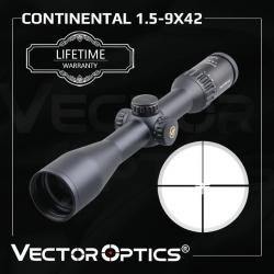Vector Optics Continental 1.5-9x42   PAIEMENT EN PLUSIEURS FOIS LIVRAISON GRATUITE !