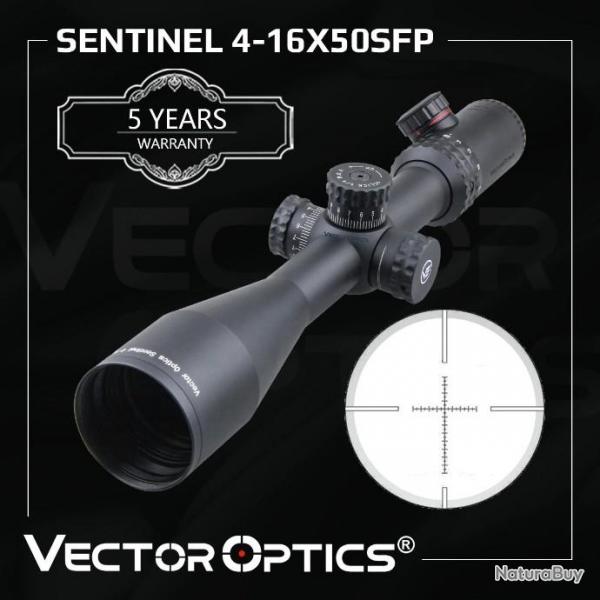 Vector Optics Sentinel 4-16x50   PAIEMENT EN PLUSIEURS FOIS LIVRAISON GRATUITE !