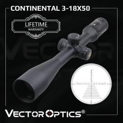 Vector Optics Continental HD 3-18x50  PAIEMENT EN PLUSIEURS FOIS LIVRAISON GRATUITE !
