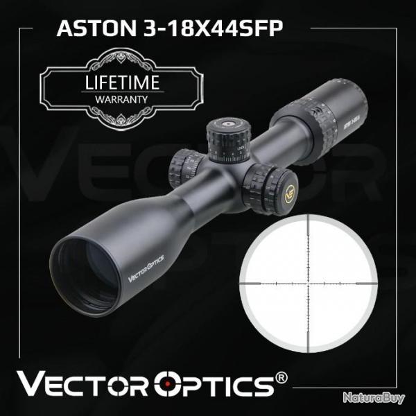 Vector Optics Aston 3-18x44 SFP PAIEMENT EN PLUSIEURS FOIS LIVRAISON GRATUITE !