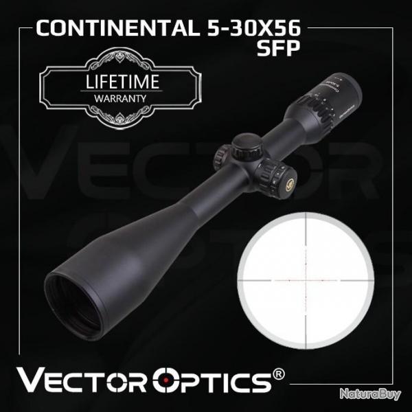 Vector Optics Continental 5-30x56  PAIEMENT EN PLUSIEURS FOIS LIVRAISON GRATUITE !