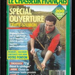 le chasseur français mars 1990  , chasse , pêche , maison, santé, nature, jardinage , élevage ,