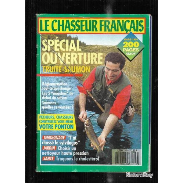 le chasseur franais mars 1990  , chasse , pche , maison, sant, nature, jardinage , levage ,