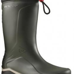 Botte Dunlop Blizzard vert gris P