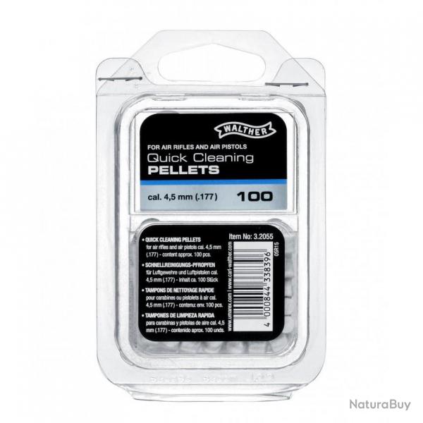 TAMPONS DE NETTOYAGE WALTHER PRO CAL 4.5 X100