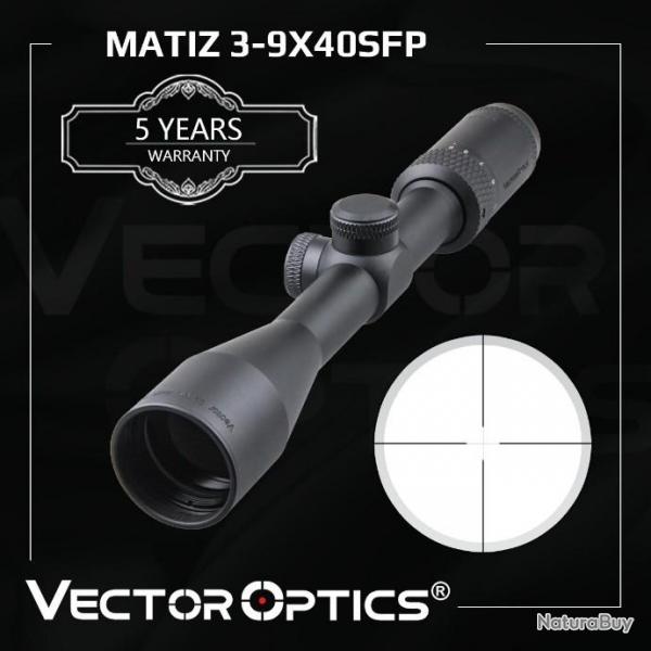 Vector Optics Matiz 3-9x40 25.4mm PAIEMENT EN PLUSIEURS FOIS LIVRAISON GRATUITE!!!