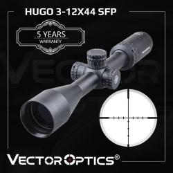 Vector Optics Hugo 3-12x44 Varmint  PAIEMENT EN PLUSIEURS FOIS LIVRAISON GRATUITE!!!