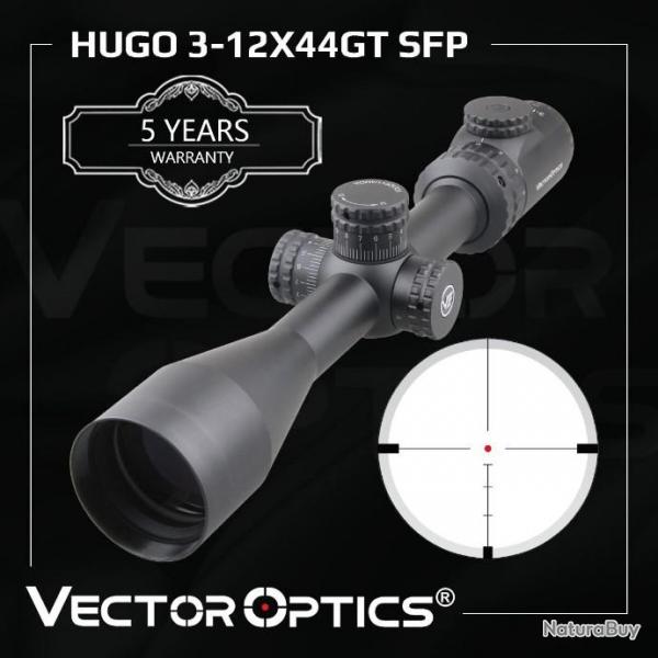 Vector Optics Hugo 3-12x44 E SGP PAIEMENT EN PLUSIEURS FOIS LIVRAISON GRATUITE!!!