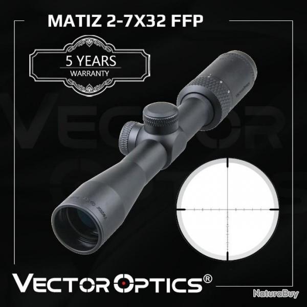 Vector Optics Matiz 2-7x32 FFP PAIEMENT EN PLUSIEURS FOIS LIVRAISON GRATUITE!!!