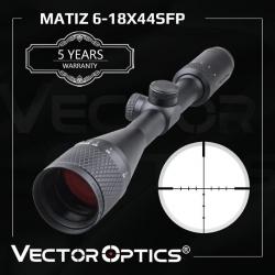 Vector Optics  Matiz 6-18x44 1 pouce 25.4mm PAIEMENT EN PLUSIEURS FOIS LIVRAISON GRATUITE!!!