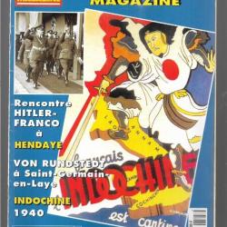 39-45 Magazine 123 hitler franco à hendaye , indochine 1940, bunkers à marseille , éléfant part 2