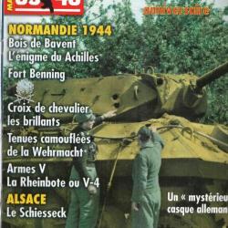 39-45 Magazine 211 croix de chevalier , tenues camouflées wehrmacht , armes V , v 4, ligne maginot