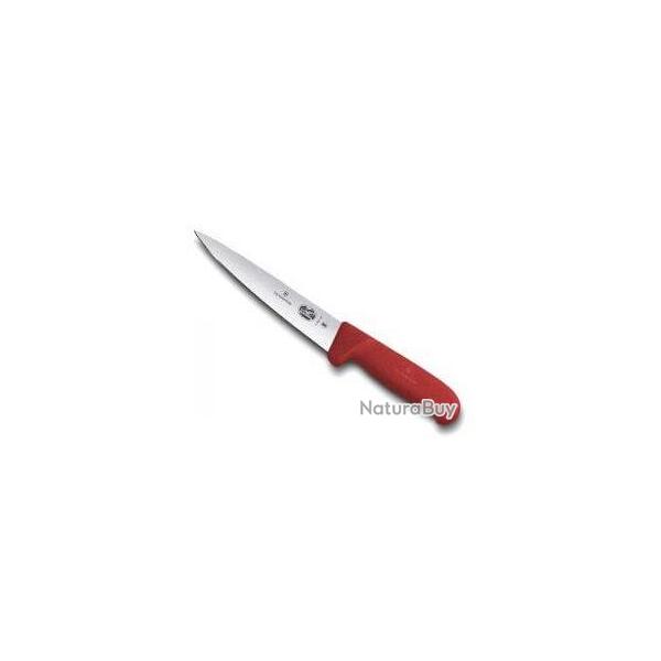 Couteau de cuisine saigner 14 cm rouge VICTORINOX