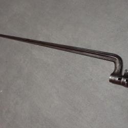 Baionnette Suisse Modèle 1869-71 pour fusil Vetterli. Douille de 18,5 mm