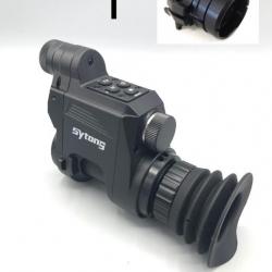 Monoculaire de vision nocturne  SYTONG HT-66 + Adaptateur RUSAN QD pour Swarovski Z6i gen 1
