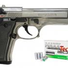 Pistolet à Blanc Kimar 92 Chromé cal.9mm PAK + 50 Balles