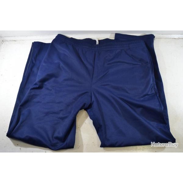 Pantalon de sport survtement Arme Franaise FECSA 2004 taille L. Bleu
