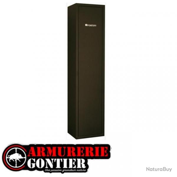 Armoire Forte FORTIFY DELTA 6 - 6 ARMES AVEC LUNETTE - COFFRE INTERIEUR