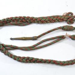 Fourragère Armée Française Croix de Guerre 14-18, fabrication ancienne
