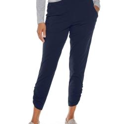 pantalon Casual anti UV pour femme - Café Ruche - Marine XXL Bleu