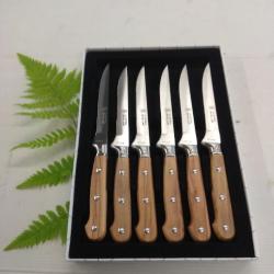 Kit de  6 couteaux de table ''la fourmi''