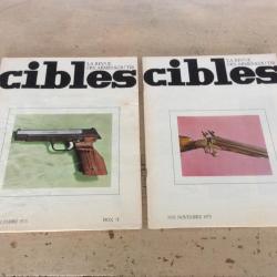 lot 2 revues cibles (n° 51 & 52) - MAS 36 - Walther......(11 & 12 /1973)