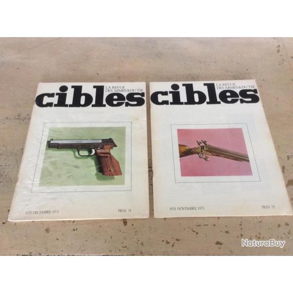 lot 2 revues cibles (n 51 & 52) - MAS 36 - Walther......(11 & 12 /1973)