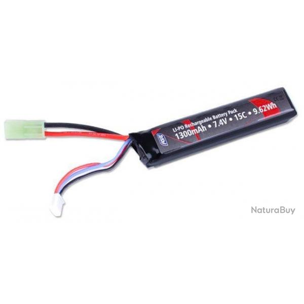Batterie LIPO 7.4 ASG 1300Mah