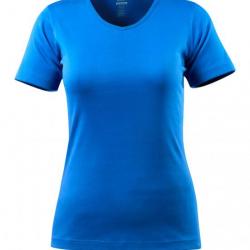 T-shirt modèle femme, encolure en V MASCOT® NICE 51584-967 S Cyan