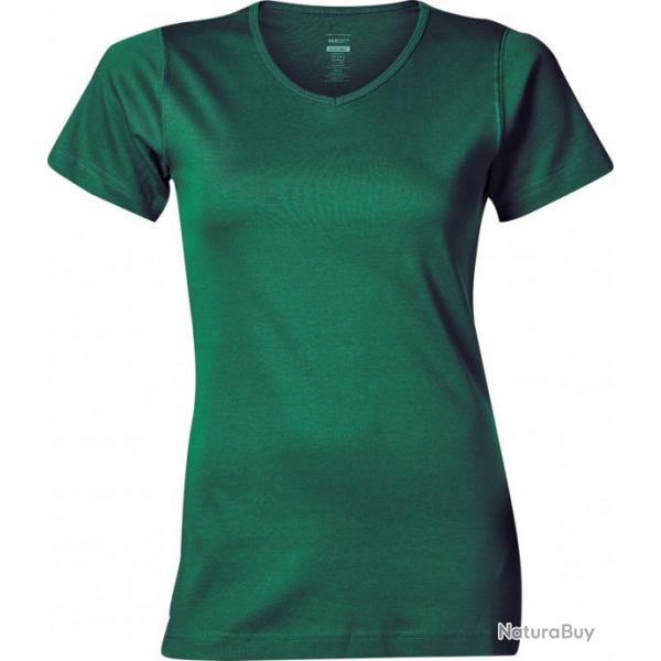 T-shirt modle femme, encolure en V MASCOT NICE 51584-967 S Vert