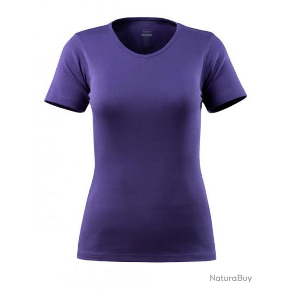 T-shirt modle femme, encolure en V MASCOT NICE 51584-967 S Violet