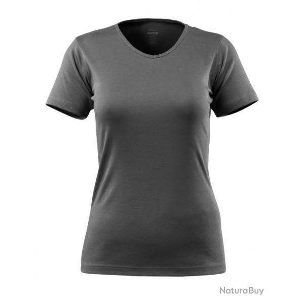 T-shirt modle femme, encolure en V MASCOT NICE 51584-967 M Anthracite fonc
