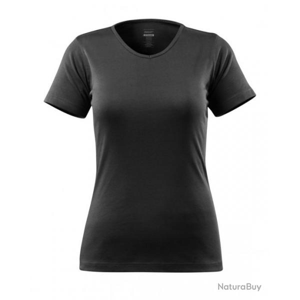 T-shirt modle femme, encolure en V MASCOT NICE 51584-967 M Noir