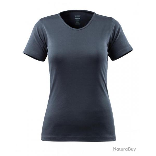 T-shirt modle femme, encolure en V MASCOT NICE 51584-967 2XL Bleu gris