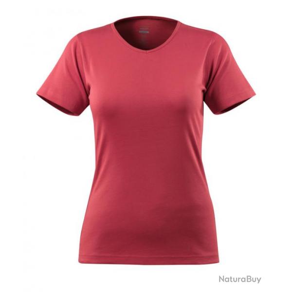 T-shirt modle femme, encolure en V MASCOT NICE 51584-967 Rose XS