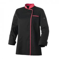 Veste de cuisine bicolore pour femme manches courtes ou longues Robur EXPRESSION MC/ML 2 / S Manches