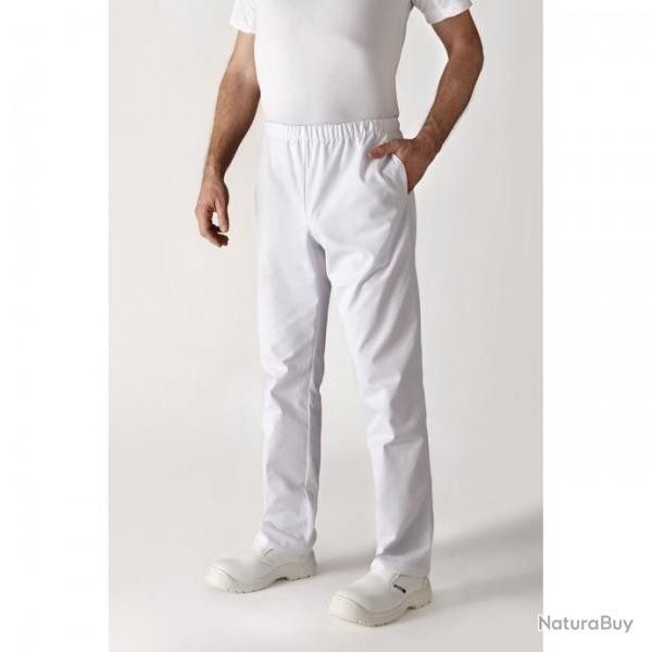 Pantalon de cuisine Robur UMINI Blanc 4 / L