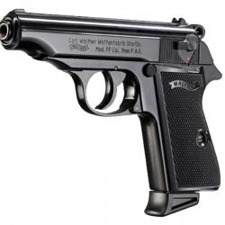 Pistolet 9 mm à blanc Walther PP noir Pistolet à blanc Walther PP noir-AB100