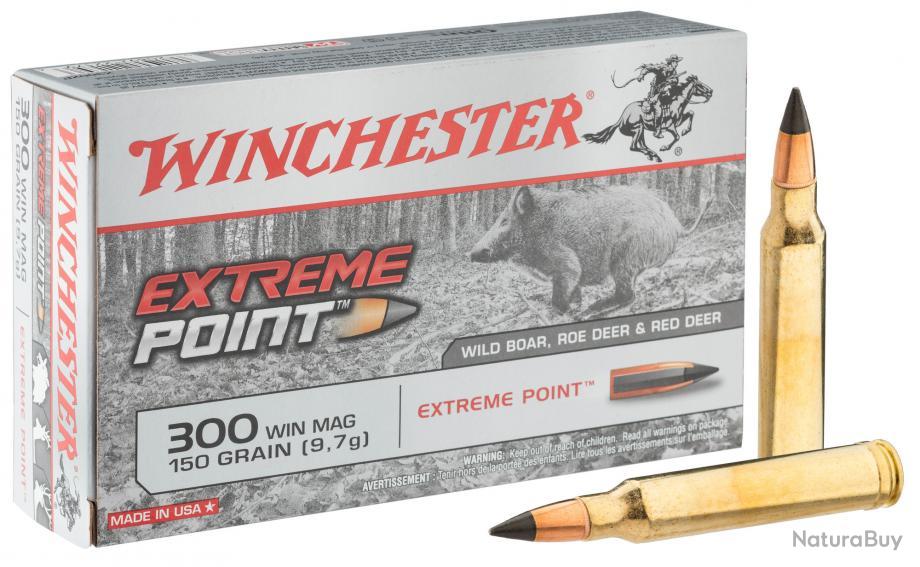 Munitions Winchester cal . 300 Win Mag grande chasse Balle Power