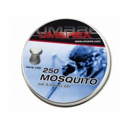 Boite de 250 Plombs mosquito - Plomb plat 5.5mm (.22) - 0.83g