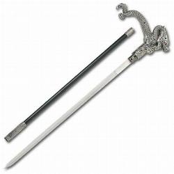 Canne épée de marche dragon chinois