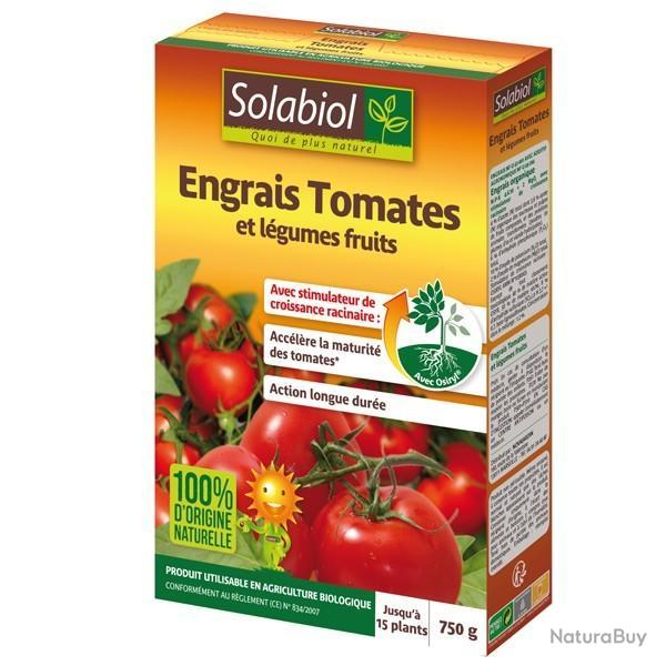 Engrais Tomates et lgumes Fruits bio 750g