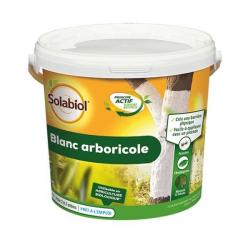 Badigeon blanc naturel pour tronc, Blanc arboricole 3 litres