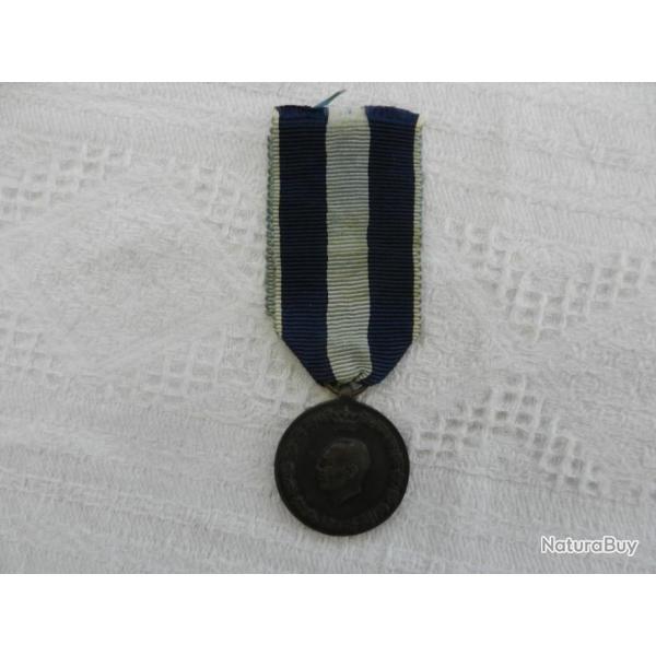 ancienne mdaille grecque commmorative 1940/41- Georges II