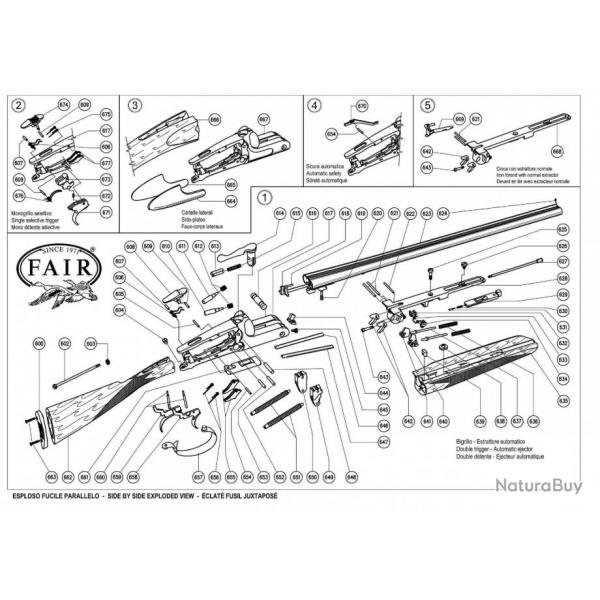 Fair.Verrou Juxta Cal.12 Ref.661