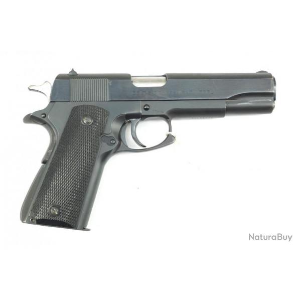 Pistolet Colt  tres rare model s&eacute;rie 70 LWS edition production en 1977 double action Louis Se